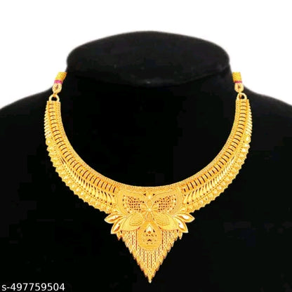 Gold plated jewellery set