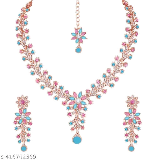 Princess colourful jewellery set